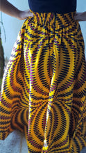 Load image into Gallery viewer, Awa Ankara yellow skirt
