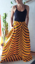 Load image into Gallery viewer, Awa Ankara yellow skirt