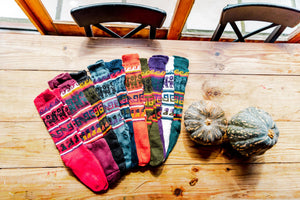Peruvian Alpaca socks