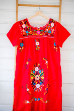 Load image into Gallery viewer, Mexican Bonita dress Red