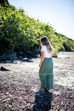 Load image into Gallery viewer, My green maxi high waist skirt