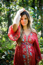 Load image into Gallery viewer, V Neck Flowy Dress