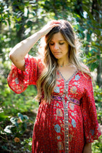 Load image into Gallery viewer, V Neck Flowy Dress