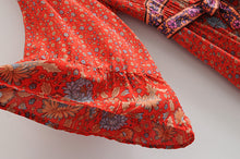 Load image into Gallery viewer, V Neck Flowy Dress