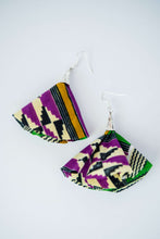 Load image into Gallery viewer, African Ankara Cape earrings
