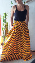Load image into Gallery viewer, Awa Ankara yellow skirt
