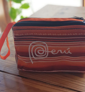 Peruvian cosmetic bags