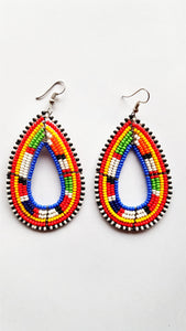 African Maasai earrings