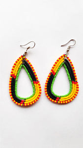 African Maasai earrings